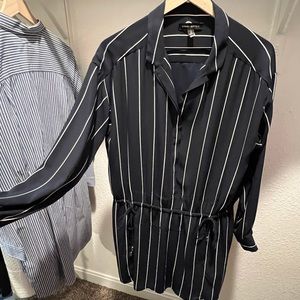 Banana Republic Striped shirt dress, perfect for the office.